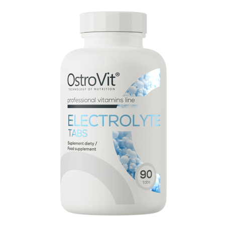 OstroVit Electrolytes - 90 tablets, sugar-free: POTASSIUM, CALCIUM, MAGNESIUM, SODIUM, Energy, CHLORINE