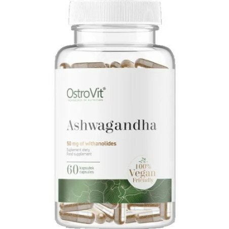 OstroVit, Ashwagandha VEGE, help calm the brain, reduce swelling, lower blood pressure, and alter the immune system