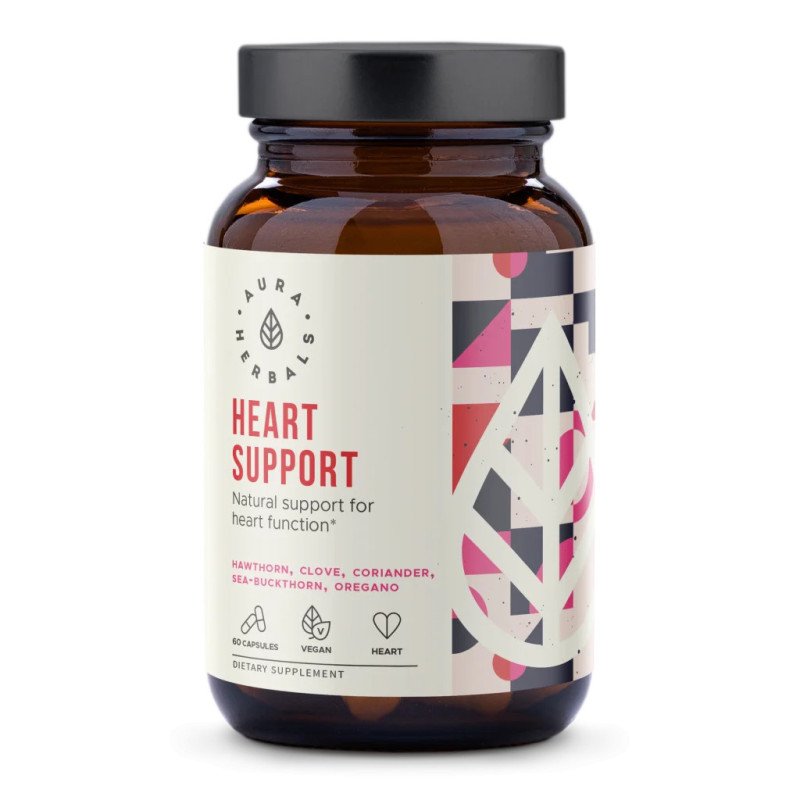 AURA HERBALS | Heart Support - 60 capsules