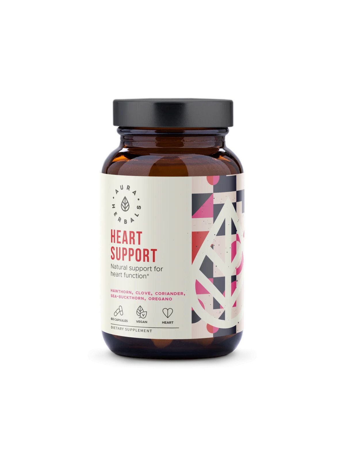 AURA HERBALS | Heart Support - 60 capsules