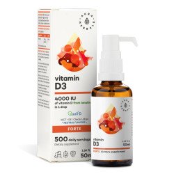 AURA HERBALS | Vitamin D3 4000 IU, MCT - 50 ml Drops