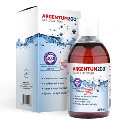 AURA HERBALS | Srebro Koloidalne Argentum 200® (200 ppm) Tonik 500 ml