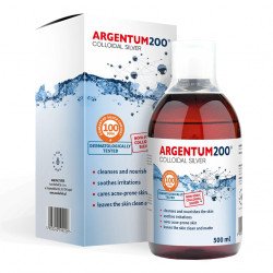 AURA HERBALS | Srebro Koloidalne Argentum 200® (100 ppm) Tonic 500 ml