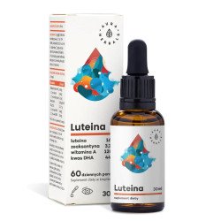 AURA HERBALS | Lutein + Witamina A + DHA + Zeaksantyna - 30 ml Krople