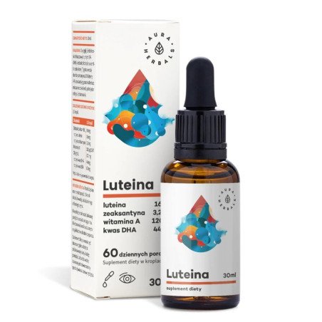 AURA HERBALS | Lutein + Vitamin A + DHA + Zeaxanthin - 30 ml Drops