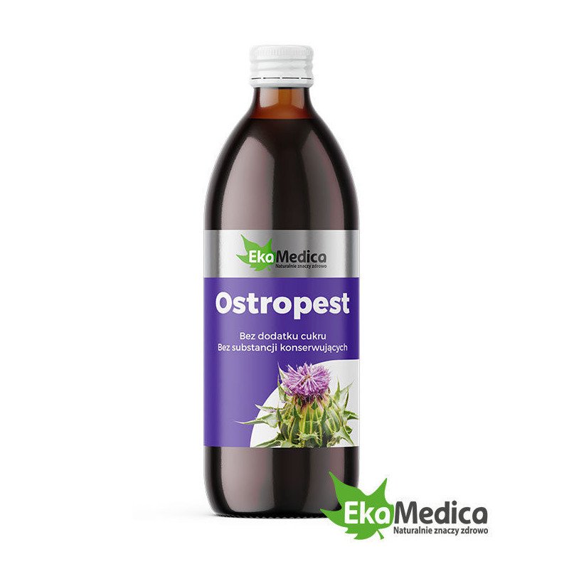 Ekamedica, Natural Milk Thistle Juice, without added sugar, Digestion