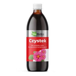 Ekamedica, Natural Cistus Juice, no added sugar, antioxidant propertie