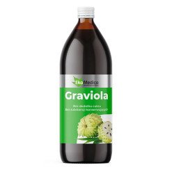 Ekamedica, 100% Natural Graviola Juice, sugar-free, immune system 0,5L