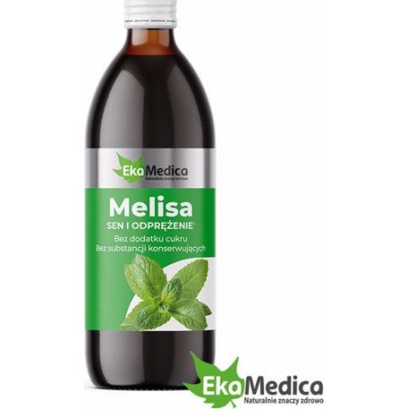 EkaMedica Melisa, Natural Juice, sleep and relaxation, 500 ml