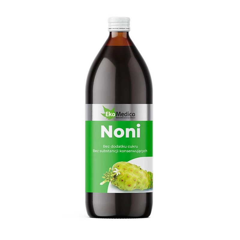 Ekamedica, Naturalny Sok Noni, bez dodatku cukru, stop migrenie 500ml