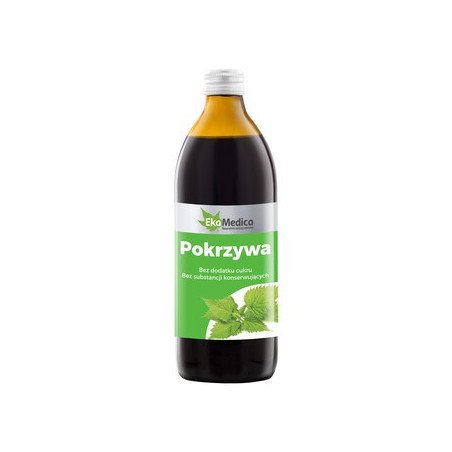 EkaMedica, 100% Naturalny Sok Pokrzywa, 500ml