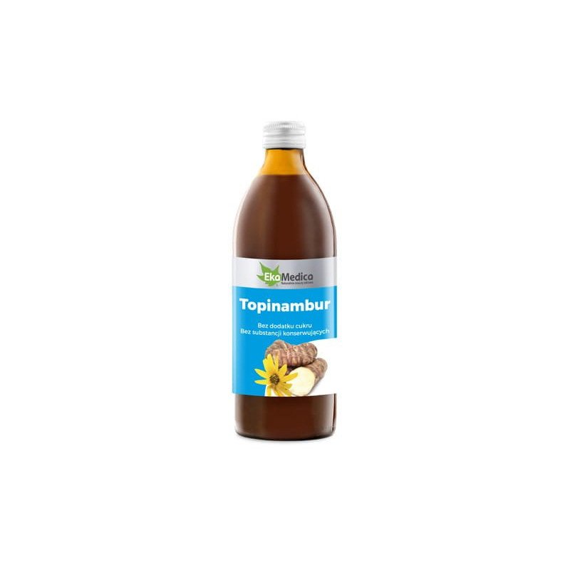 EkaMedica, Jerusalem artichoke, pasteurized, sugar free, 500 ml