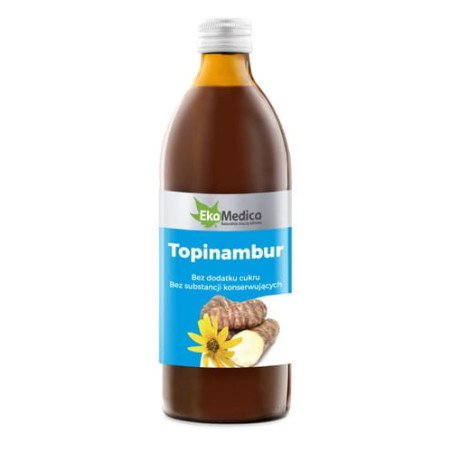 EkaMedica, Jerusalem artichoke, pasteurized, sugar free, 500 ml