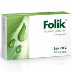 Folik, folic acid 0.4 mg - anemia, for women planning pregnancy and be