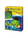 MOLLERS Omega-3 żelki rybki o smaku owocowy z witaminą D. DHA i EPA
