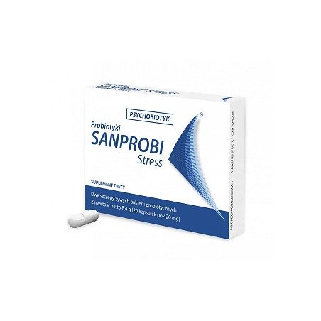 SANPROBI Stress probiotyk, dla utrzymania bakterii probiotycznych