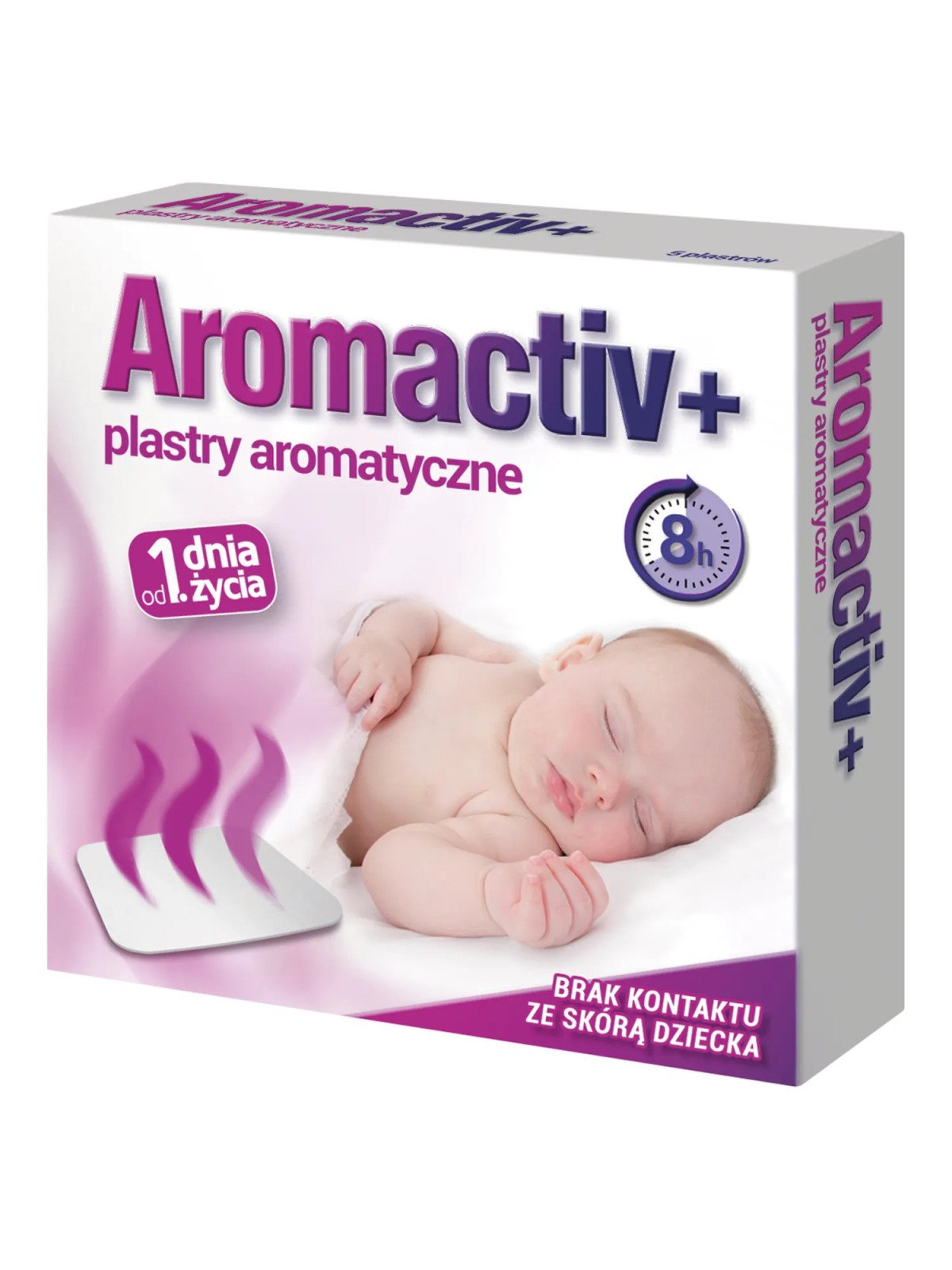 Aromatyczne plastry Aromactiv+ dla dzieci od pierwszego dnia życia