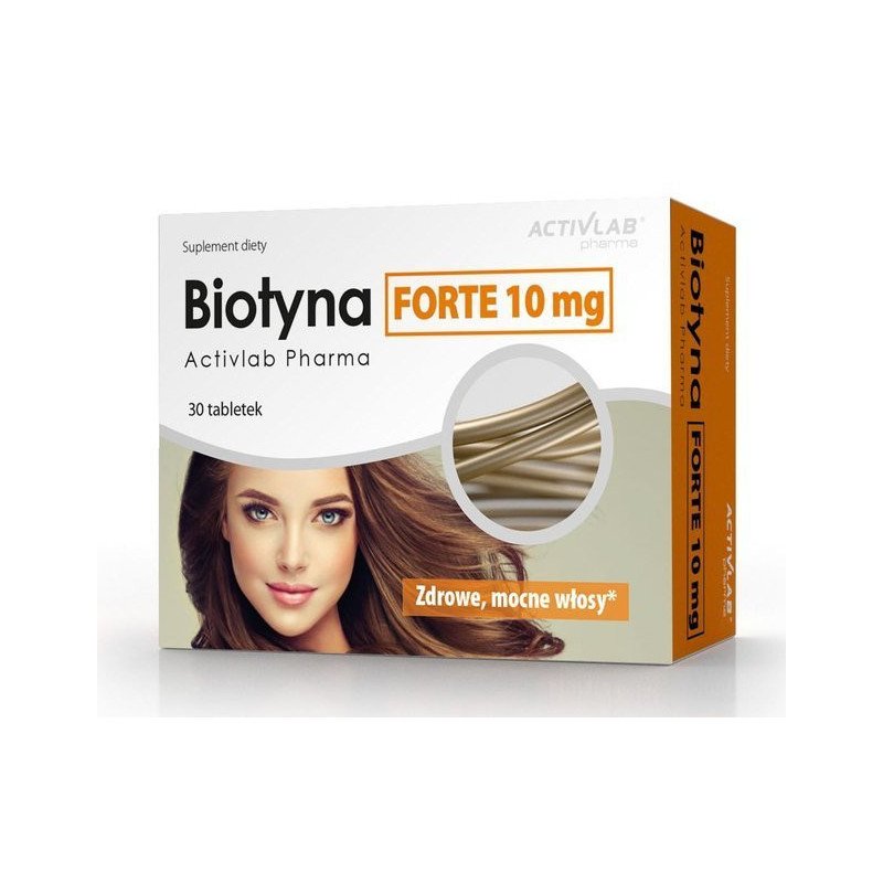 Activlab, Biotyna Forte 10 mg, 30 tabletek