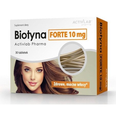 Activlab, Biotyna Forte 10 mg, 30 tabletek