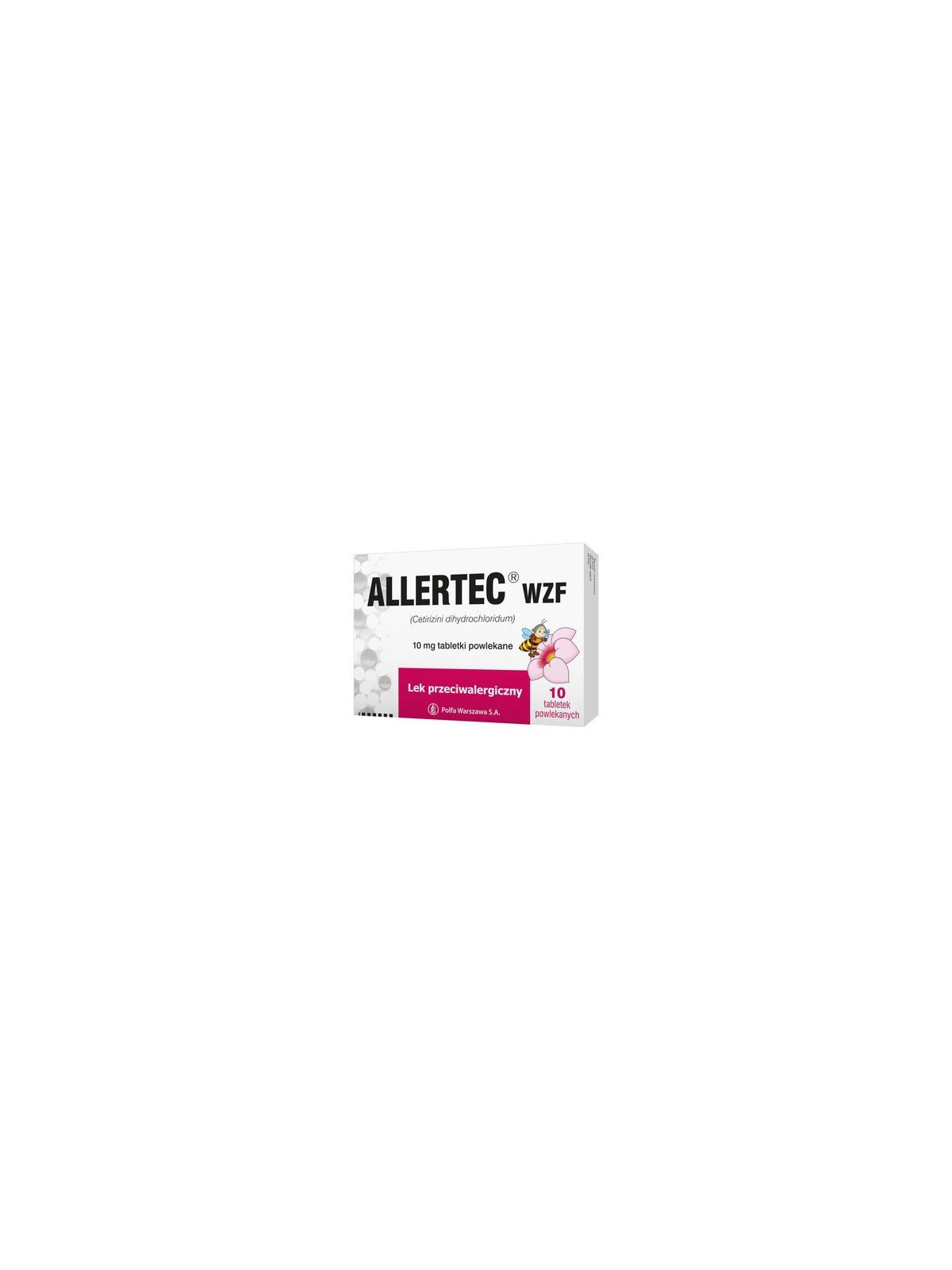 Allertec WZF, 10 mg, coated tablets, 10 pcs.