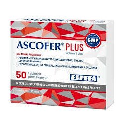 Ascofer Plus, iron, 50 film-coated tablets