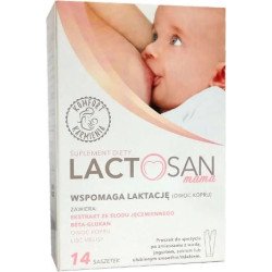 Lactosan Mama supports lactation, 14 powder sachets