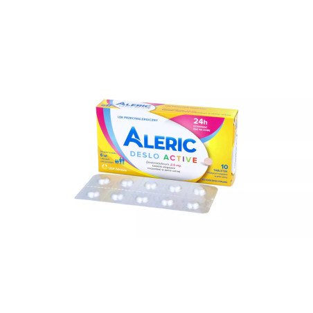 Aleric Deslo Active 5 mg, 10 tablets