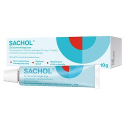 Sachol dental gel, for use in the mouth and gums, gingivitis, 10 g