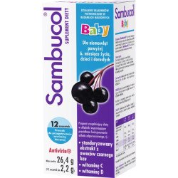 Sambucol Baby, over 6 months of age, 12 sachets