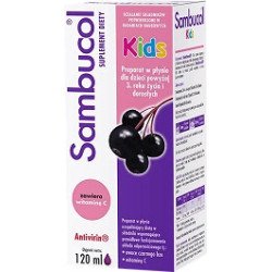 Sambucol Kids, syrup from 3 years of age, immunity and colds, 120 ml