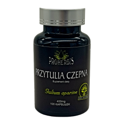 PROHERBIS Przytulia czepna 400mg, 100 kapsułek