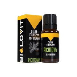 BILOVIT Naturalny Olejek eteryczny Pichtowy (jodłowy), 100% organic, 10ml