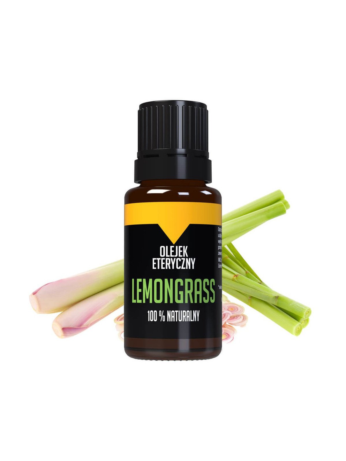 BILOVIT Natural Lemongrass essential oil, Aromatherapy 100% organic, 10 ml