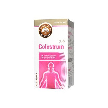 Laboratoria Natury Colostrum, 60 kapsułek