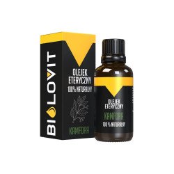BILOVIT Natural Camphor essential oil, Aromatherapy 100% organic, 10 ml