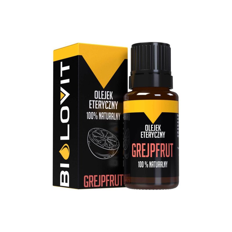 BILOVIT Naturalny Olejek eteryczny grejpfrut, 100% organic, 10 ml