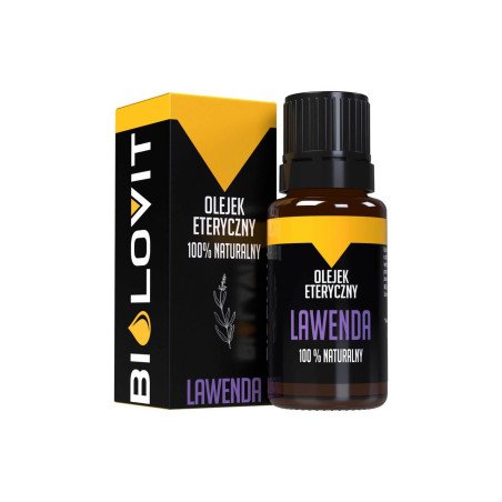 BILOVIT Naturalny olejek eteryczny Lawenda, 100% organic, 10 ml