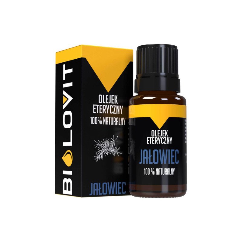 BILOVIT Naturalny olejek eteryczny Jałowiec, 100% organic, 10 ml