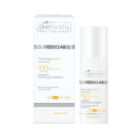 Bielenda Professional, Moisturizing protective cream, Ceramides, SPF50