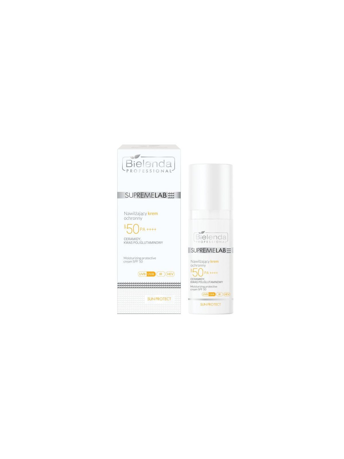 Bielenda Professional, Moisturizing protective cream, Ceramides, SPF50