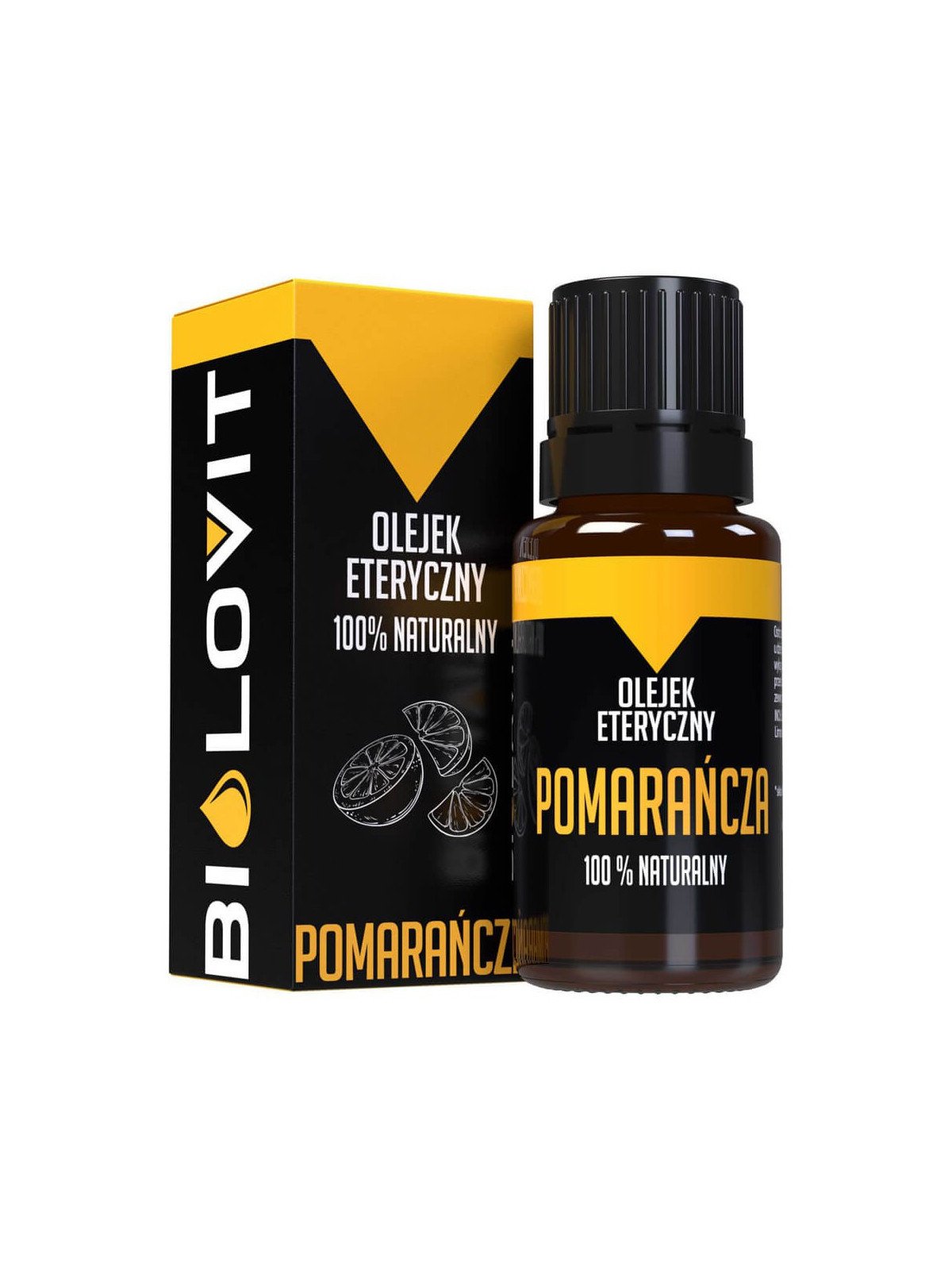 BILOVIT Naturalny Olejek eteryczny Pomarańcza, 100% organic, 10 ml