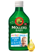 MOLLERS Tran for Infants and babies with Vit. D. Protection & Support