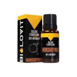 BILOVIT Natural Tangerine essential oil, Aromatherapy 100% organic, 10 ml