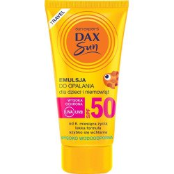 Dax Sun Travel Sunscreen emulsion for children and infants SPF 50, 50 ml