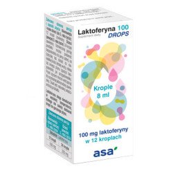 Lactoferrin 100 mg drops, 8ml