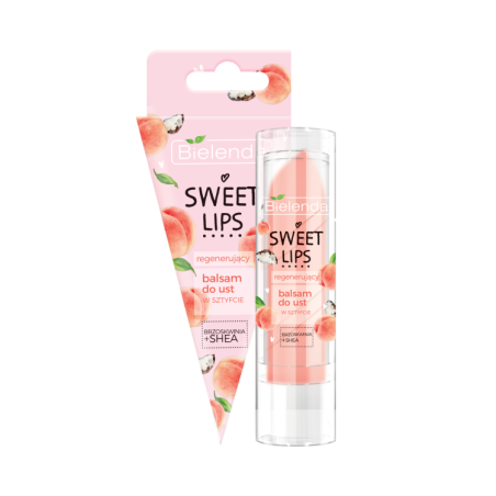 Bielenda Lip balm stick PEACH + SHEA,