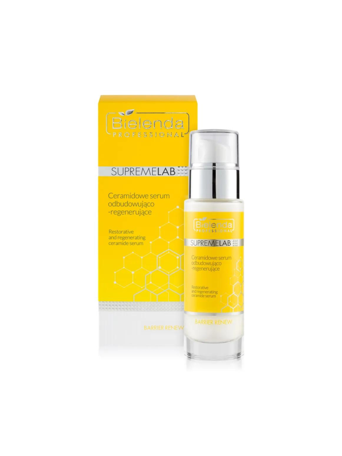 Bielenda Professional SupremeLAB, "BARRIER RENEW" Ceramidowe serum odbudowująco-regenerujące, 30ml