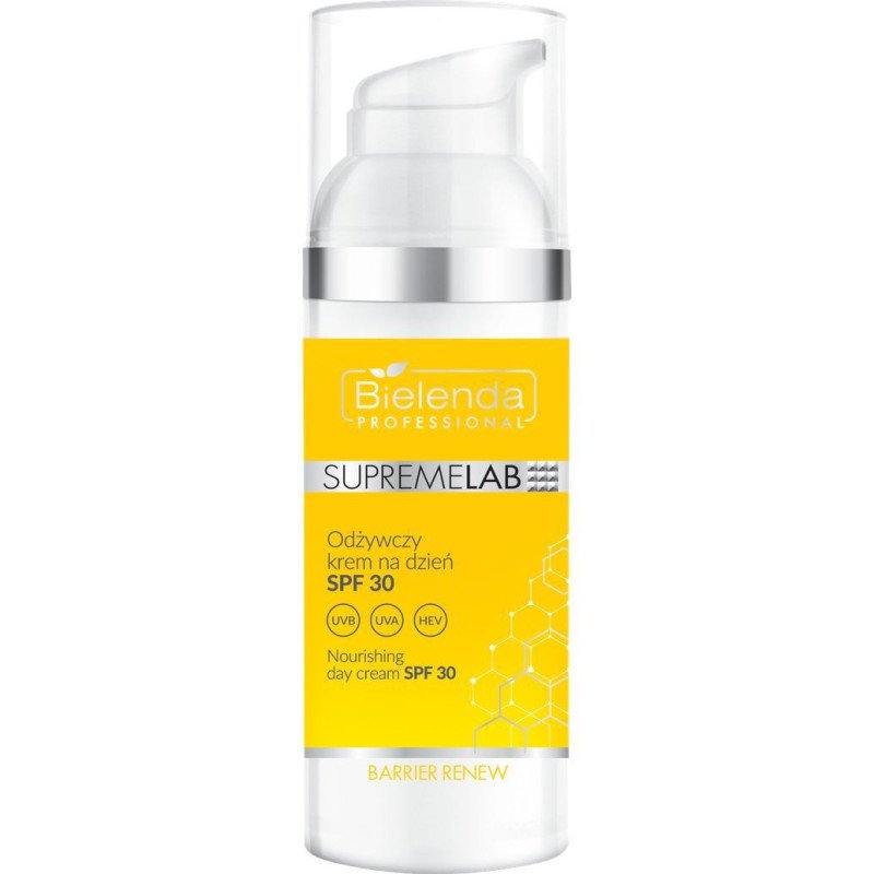 Bielenda Professional SupremeLAB, "BARRIER RENEW" Odżywczy krem na dzień SPF 30, 50ml