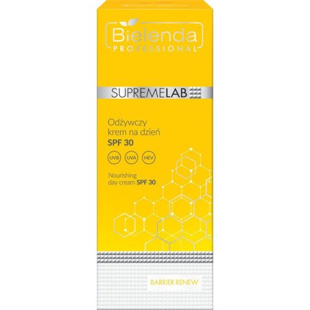 Bielenda Professional SupremeLAB, "BARRIER RENEW" Odżywczy krem na dzień SPF 30, 50ml