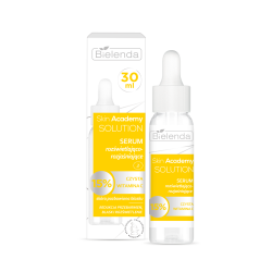 Bielenda Skin Academy SOLUTION, Illuminating and brightening serum (15% pure vitamin C), 30 ml